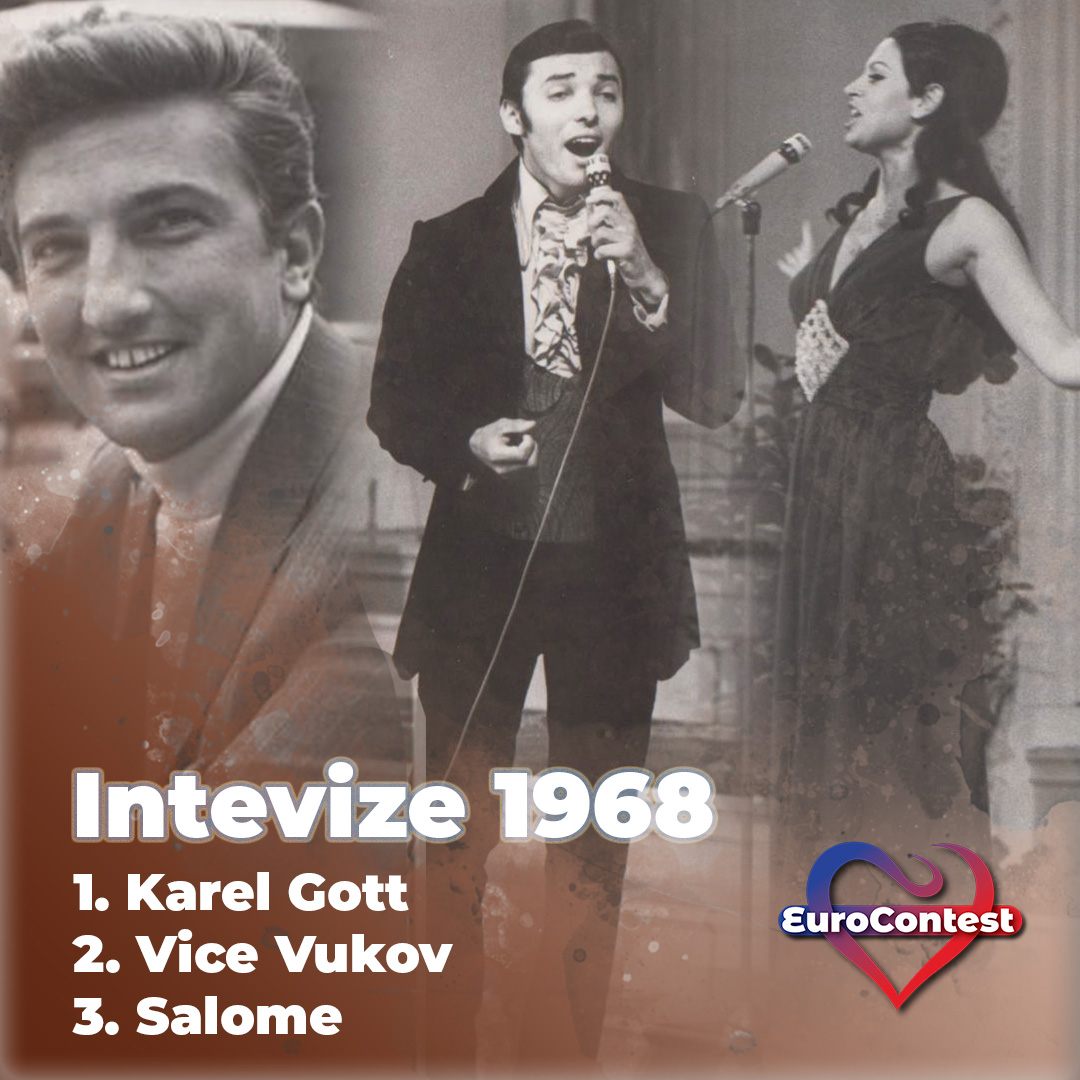 Karel Gott / Vice Vukov / Salome / Intervision Song Contest 1968 / Zlatý Klíč